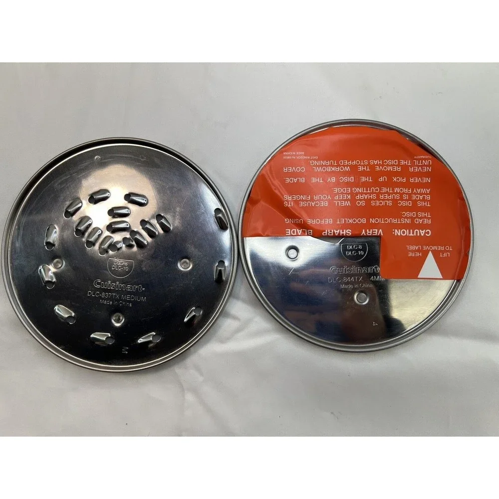 Cuisinart Food Processor Disc Blade for DLC-8 10 DLC Replacement‎ 837TX & 844TX